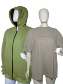 Kit Moletom verde claro + camiseta verde opaco  GOAT