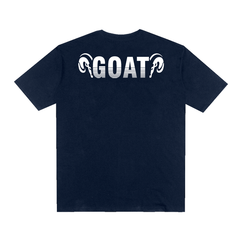 Camiseta Manga curta (t-shirt) - GOAT AZUL MARINHO