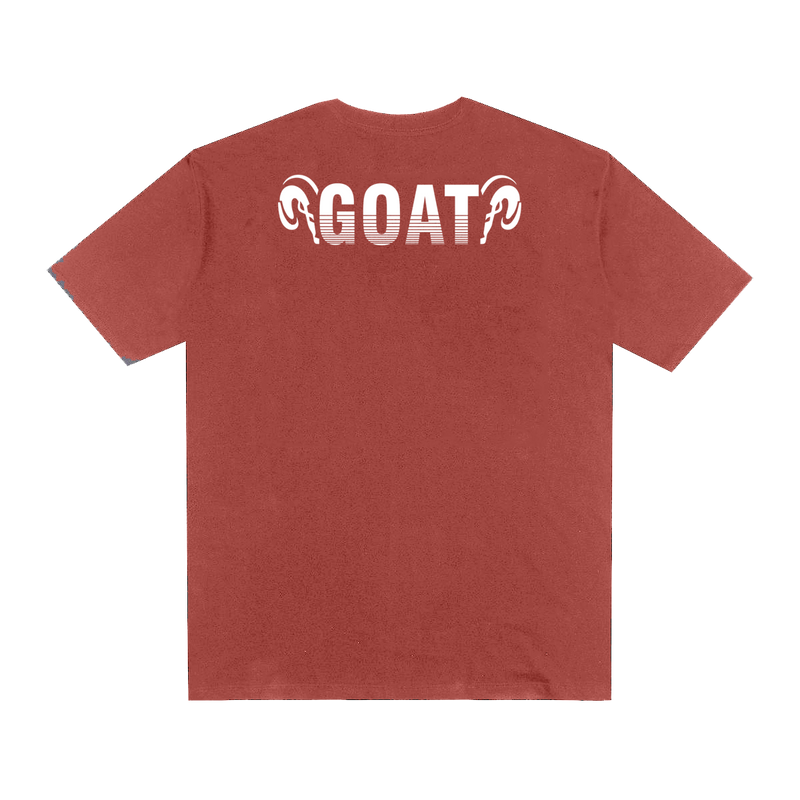 Camiseta Manga curta  (t-shirt) - GOAT COTA TERRACOTA