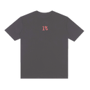 Camiseta Manga curta  (t-shirt) -  1%  CINZA ESCURO