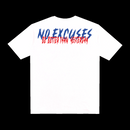 Camiseta Manga curta  (t-shirt) -  1%  BRANCO