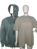 Kit Moletom verde musgo + camiseta verde opaco  GOAT